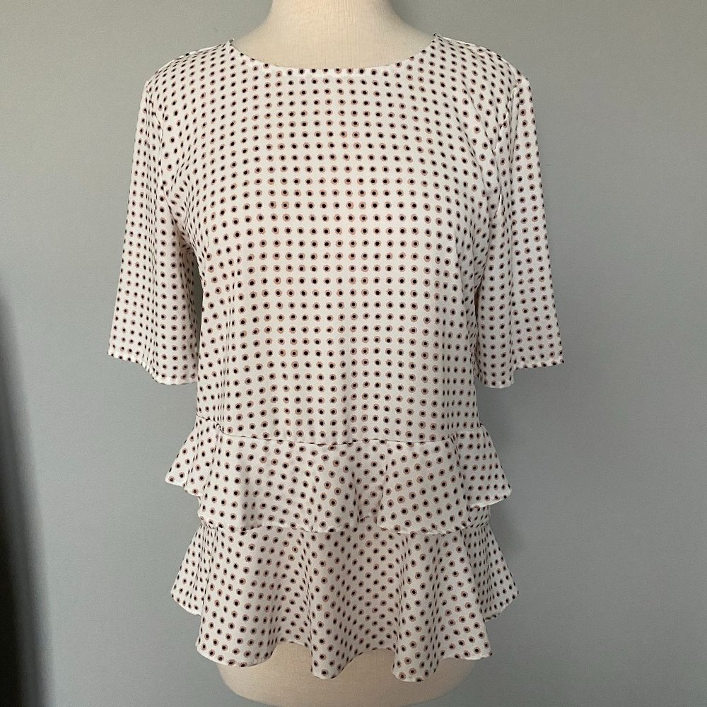 Ann Taylor Ruffle Top